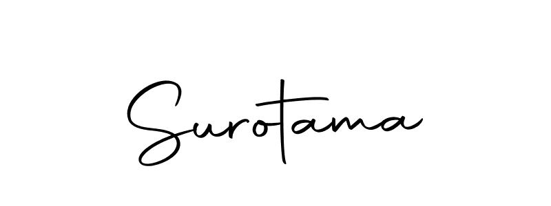 Create a beautiful signature design for name Surotama. With this signature (Autography-DOLnW) fonts, you can make a handwritten signature for free. Surotama signature style 10 images and pictures png