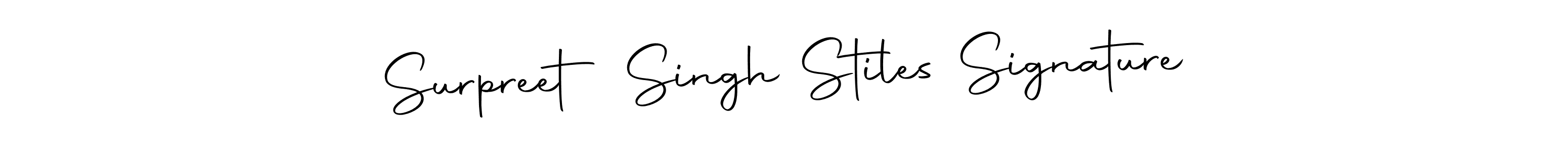 You can use this online signature creator to create a handwritten signature for the name Surpreet Singh Stiles Signature. This is the best online autograph maker. Surpreet Singh Stiles Signature signature style 10 images and pictures png