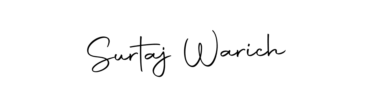 Check out images of Autograph of Surtaj Warich name. Actor Surtaj Warich Signature Style. Autography-DOLnW is a professional sign style online. Surtaj Warich signature style 10 images and pictures png