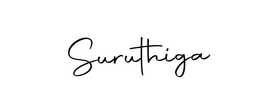 Make a beautiful signature design for name Suruthiga. Use this online signature maker to create a handwritten signature for free. Suruthiga signature style 10 images and pictures png