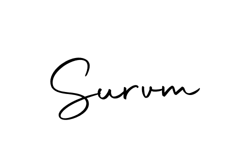 Survm stylish signature style. Best Handwritten Sign (Autography-DOLnW) for my name. Handwritten Signature Collection Ideas for my name Survm. Survm signature style 10 images and pictures png