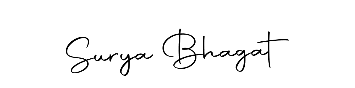 Design your own signature with our free online signature maker. With this signature software, you can create a handwritten (Autography-DOLnW) signature for name Surya Bhagat. Surya Bhagat signature style 10 images and pictures png