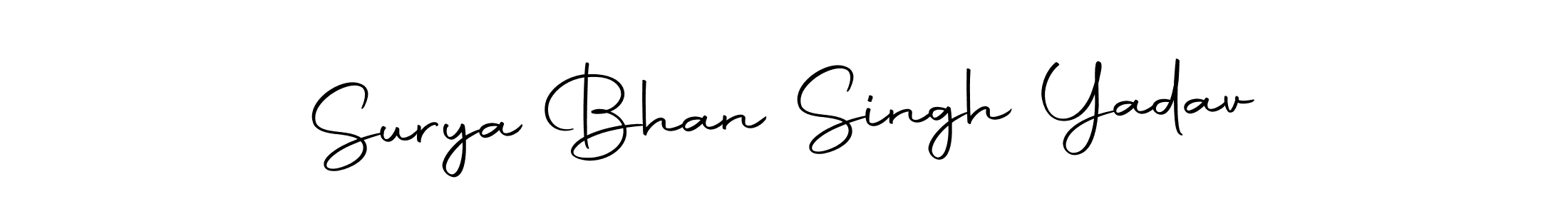 Make a beautiful signature design for name Surya Bhan Singh Yadav. Use this online signature maker to create a handwritten signature for free. Surya Bhan Singh Yadav signature style 10 images and pictures png
