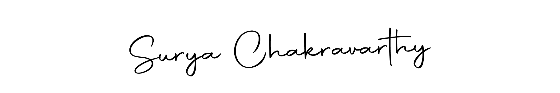 How to make Surya Chakravarthy signature? Autography-DOLnW is a professional autograph style. Create handwritten signature for Surya Chakravarthy name. Surya Chakravarthy signature style 10 images and pictures png