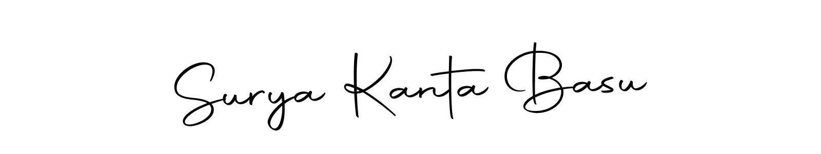 Make a beautiful signature design for name Surya Kanta Basu. With this signature (Autography-DOLnW) style, you can create a handwritten signature for free. Surya Kanta Basu signature style 10 images and pictures png