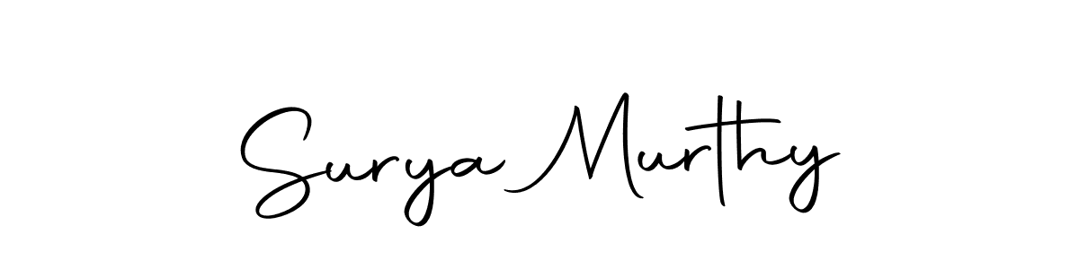 Make a beautiful signature design for name Surya Murthy. Use this online signature maker to create a handwritten signature for free. Surya Murthy signature style 10 images and pictures png