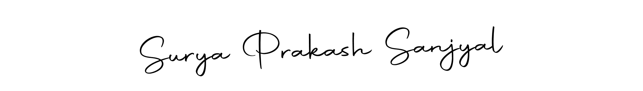 You should practise on your own different ways (Autography-DOLnW) to write your name (Surya Prakash Sanjyal) in signature. don't let someone else do it for you. Surya Prakash Sanjyal signature style 10 images and pictures png