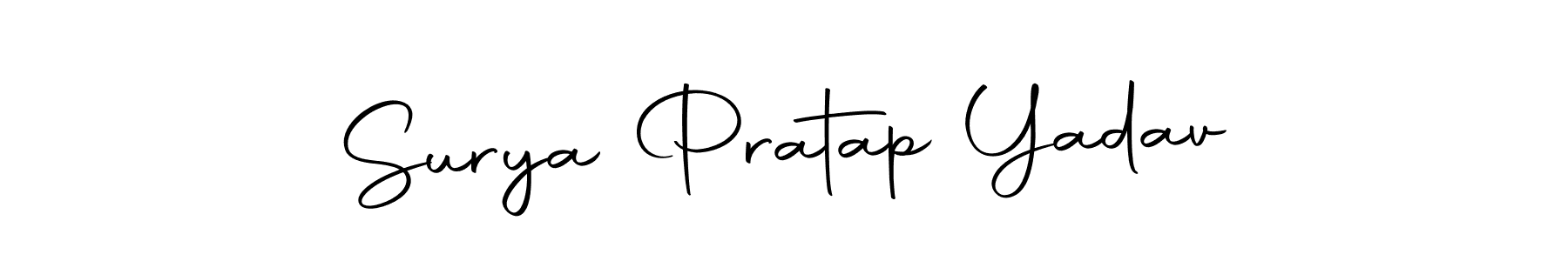 Use a signature maker to create a handwritten signature online. With this signature software, you can design (Autography-DOLnW) your own signature for name Surya Pratap Yadav. Surya Pratap Yadav signature style 10 images and pictures png