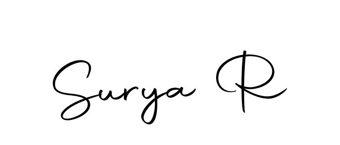 Also we have Surya R name is the best signature style. Create professional handwritten signature collection using Autography-DOLnW autograph style. Surya R signature style 10 images and pictures png