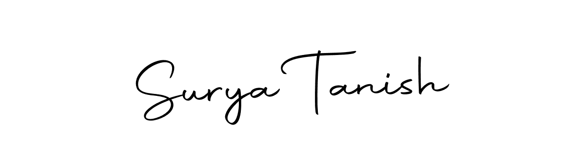 Also we have Surya Tanish name is the best signature style. Create professional handwritten signature collection using Autography-DOLnW autograph style. Surya Tanish signature style 10 images and pictures png