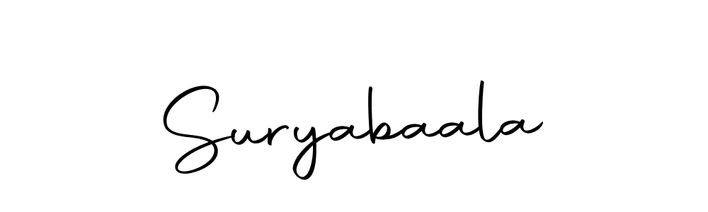 The best way (Autography-DOLnW) to make a short signature is to pick only two or three words in your name. The name Suryabaala include a total of six letters. For converting this name. Suryabaala signature style 10 images and pictures png