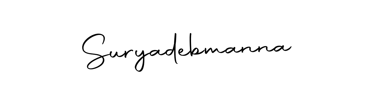 You should practise on your own different ways (Autography-DOLnW) to write your name (Suryadebmanna) in signature. don't let someone else do it for you. Suryadebmanna signature style 10 images and pictures png