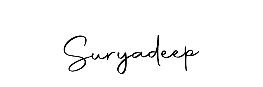 Also we have Suryadeep name is the best signature style. Create professional handwritten signature collection using Autography-DOLnW autograph style. Suryadeep signature style 10 images and pictures png