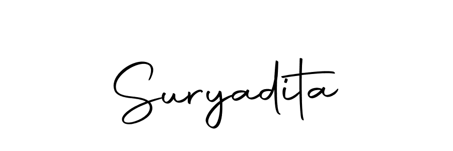 Suryadita stylish signature style. Best Handwritten Sign (Autography-DOLnW) for my name. Handwritten Signature Collection Ideas for my name Suryadita. Suryadita signature style 10 images and pictures png