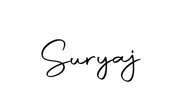 Make a beautiful signature design for name Suryaj. With this signature (Autography-DOLnW) style, you can create a handwritten signature for free. Suryaj signature style 10 images and pictures png
