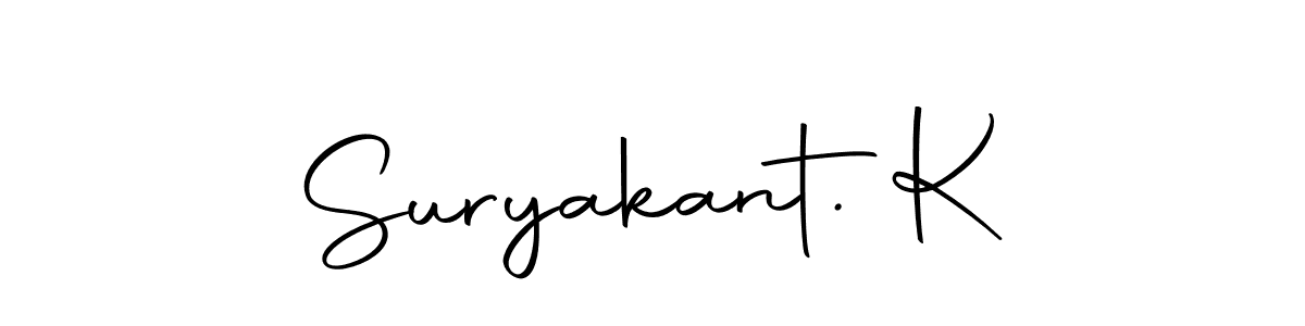 Also we have Suryakant. K name is the best signature style. Create professional handwritten signature collection using Autography-DOLnW autograph style. Suryakant. K signature style 10 images and pictures png