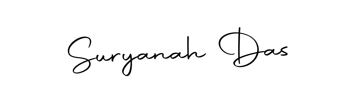 Make a beautiful signature design for name Suryanah Das. With this signature (Autography-DOLnW) style, you can create a handwritten signature for free. Suryanah Das signature style 10 images and pictures png