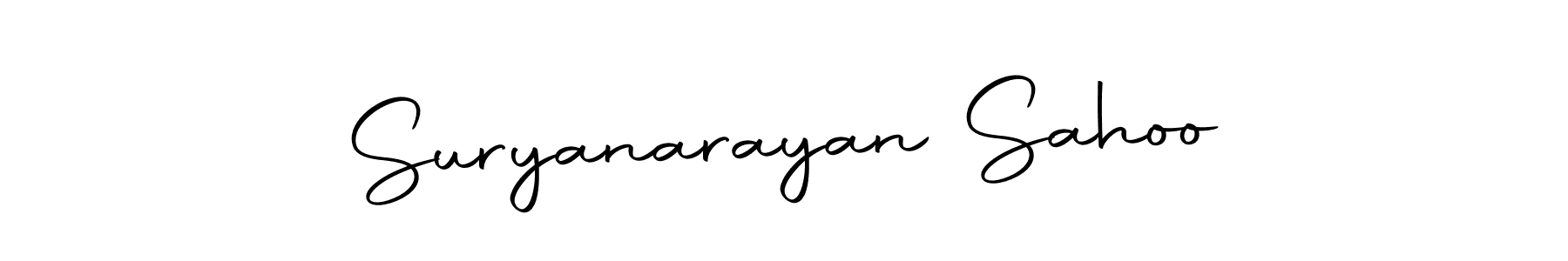 You should practise on your own different ways (Autography-DOLnW) to write your name (Suryanarayan Sahoo) in signature. don't let someone else do it for you. Suryanarayan Sahoo signature style 10 images and pictures png