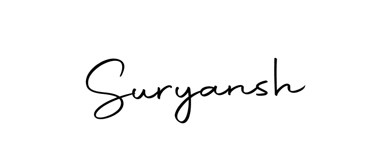 You can use this online signature creator to create a handwritten signature for the name Suryansh. This is the best online autograph maker. Suryansh signature style 10 images and pictures png