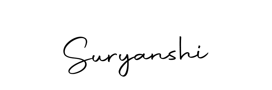 How to make Suryanshi signature? Autography-DOLnW is a professional autograph style. Create handwritten signature for Suryanshi name. Suryanshi signature style 10 images and pictures png