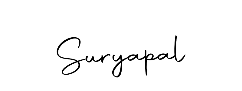 Use a signature maker to create a handwritten signature online. With this signature software, you can design (Autography-DOLnW) your own signature for name Suryapal. Suryapal signature style 10 images and pictures png