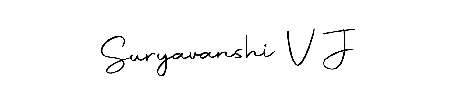 Here are the top 10 professional signature styles for the name Suryavanshi V J. These are the best autograph styles you can use for your name. Suryavanshi V J signature style 10 images and pictures png