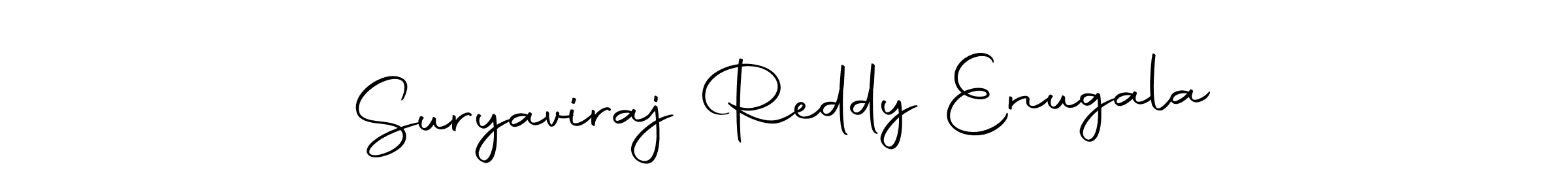 You can use this online signature creator to create a handwritten signature for the name Suryaviraj Reddy Enugala. This is the best online autograph maker. Suryaviraj Reddy Enugala signature style 10 images and pictures png