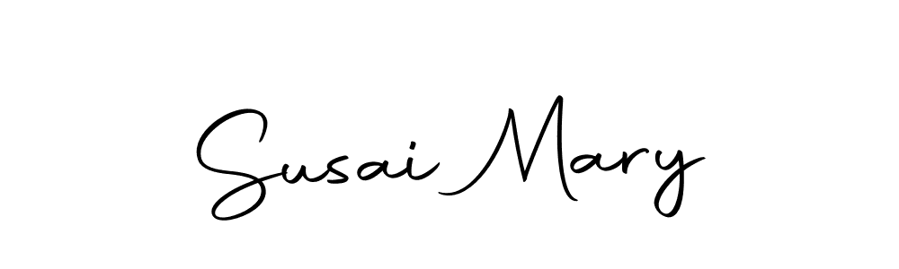 Autography-DOLnW is a professional signature style that is perfect for those who want to add a touch of class to their signature. It is also a great choice for those who want to make their signature more unique. Get Susai Mary name to fancy signature for free. Susai Mary signature style 10 images and pictures png