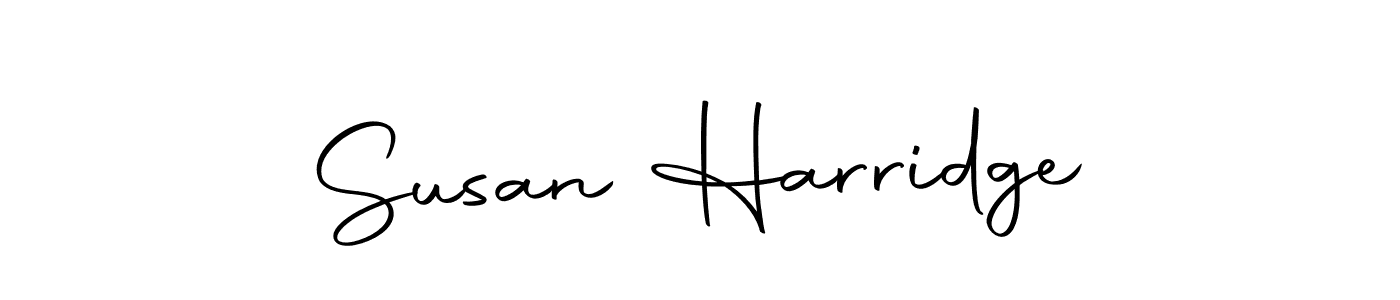 Make a beautiful signature design for name Susan Harridge. With this signature (Autography-DOLnW) style, you can create a handwritten signature for free. Susan Harridge signature style 10 images and pictures png