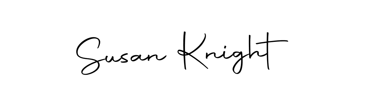 How to make Susan Knight name signature. Use Autography-DOLnW style for creating short signs online. This is the latest handwritten sign. Susan Knight signature style 10 images and pictures png