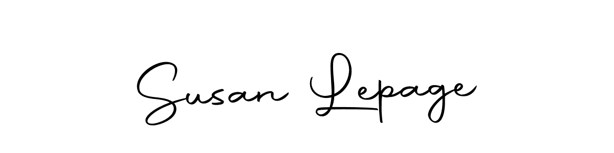 How to make Susan Lepage name signature. Use Autography-DOLnW style for creating short signs online. This is the latest handwritten sign. Susan Lepage signature style 10 images and pictures png