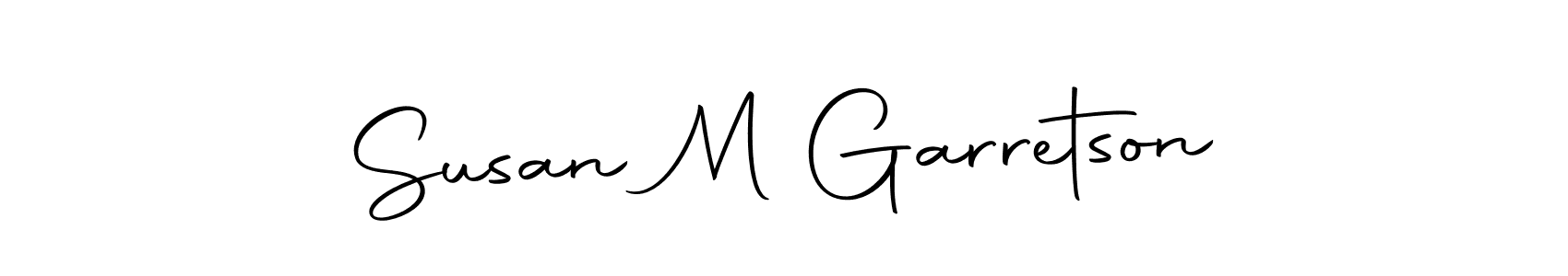 if you are searching for the best signature style for your name Susan M Garretson. so please give up your signature search. here we have designed multiple signature styles  using Autography-DOLnW. Susan M Garretson signature style 10 images and pictures png