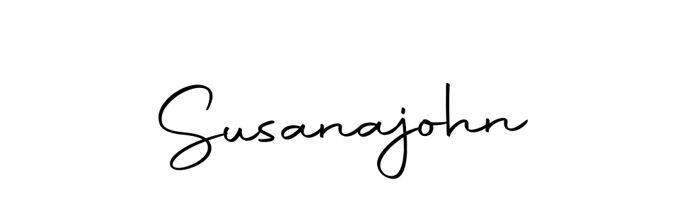 Create a beautiful signature design for name Susanajohn. With this signature (Autography-DOLnW) fonts, you can make a handwritten signature for free. Susanajohn signature style 10 images and pictures png