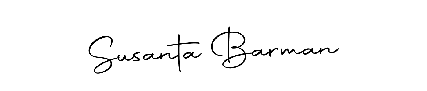 Make a beautiful signature design for name Susanta Barman. With this signature (Autography-DOLnW) style, you can create a handwritten signature for free. Susanta Barman signature style 10 images and pictures png