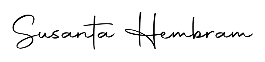 Make a short Susanta Hembram signature style. Manage your documents anywhere anytime using Autography-DOLnW. Create and add eSignatures, submit forms, share and send files easily. Susanta Hembram signature style 10 images and pictures png