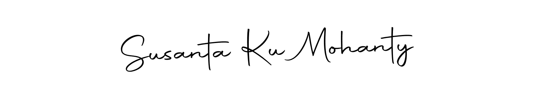 Design your own signature with our free online signature maker. With this signature software, you can create a handwritten (Autography-DOLnW) signature for name Susanta Ku Mohanty. Susanta Ku Mohanty signature style 10 images and pictures png