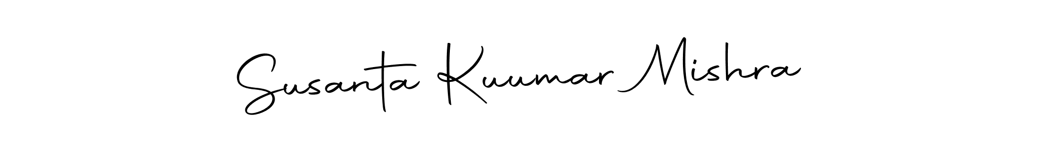 How to make Susanta Kuumar Mishra name signature. Use Autography-DOLnW style for creating short signs online. This is the latest handwritten sign. Susanta Kuumar Mishra signature style 10 images and pictures png