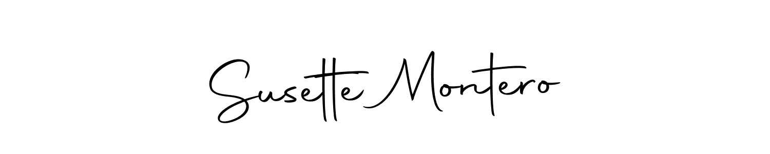 How to make Susette Montero signature? Autography-DOLnW is a professional autograph style. Create handwritten signature for Susette Montero name. Susette Montero signature style 10 images and pictures png