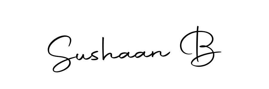 Similarly Autography-DOLnW is the best handwritten signature design. Signature creator online .You can use it as an online autograph creator for name Sushaan B. Sushaan B signature style 10 images and pictures png