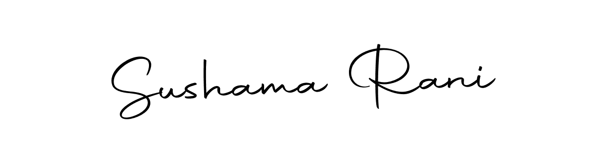 Autography-DOLnW is a professional signature style that is perfect for those who want to add a touch of class to their signature. It is also a great choice for those who want to make their signature more unique. Get Sushama Rani name to fancy signature for free. Sushama Rani signature style 10 images and pictures png