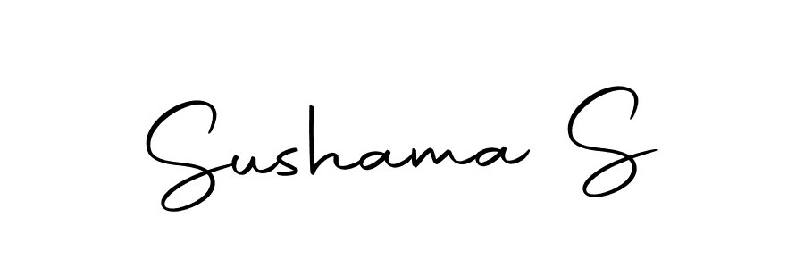 Here are the top 10 professional signature styles for the name Sushama S. These are the best autograph styles you can use for your name. Sushama S signature style 10 images and pictures png