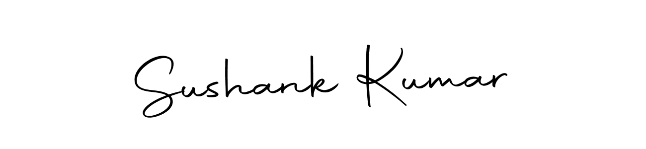 How to make Sushank Kumar signature? Autography-DOLnW is a professional autograph style. Create handwritten signature for Sushank Kumar name. Sushank Kumar signature style 10 images and pictures png