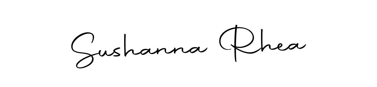 Use a signature maker to create a handwritten signature online. With this signature software, you can design (Autography-DOLnW) your own signature for name Sushanna Rhea. Sushanna Rhea signature style 10 images and pictures png
