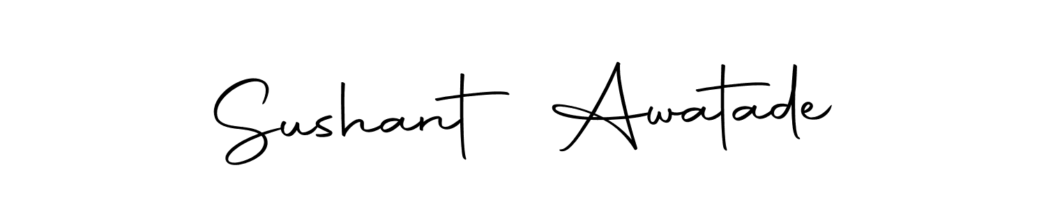 The best way (Autography-DOLnW) to make a short signature is to pick only two or three words in your name. The name Sushant Awatade include a total of six letters. For converting this name. Sushant Awatade signature style 10 images and pictures png