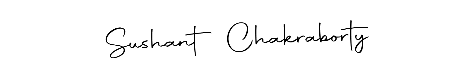 Design your own signature with our free online signature maker. With this signature software, you can create a handwritten (Autography-DOLnW) signature for name Sushant Chakraborty. Sushant Chakraborty signature style 10 images and pictures png