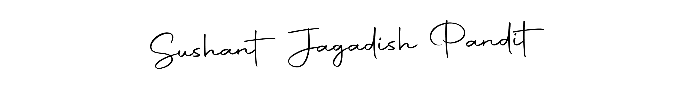 if you are searching for the best signature style for your name Sushant Jagadish Pandit. so please give up your signature search. here we have designed multiple signature styles  using Autography-DOLnW. Sushant Jagadish Pandit signature style 10 images and pictures png