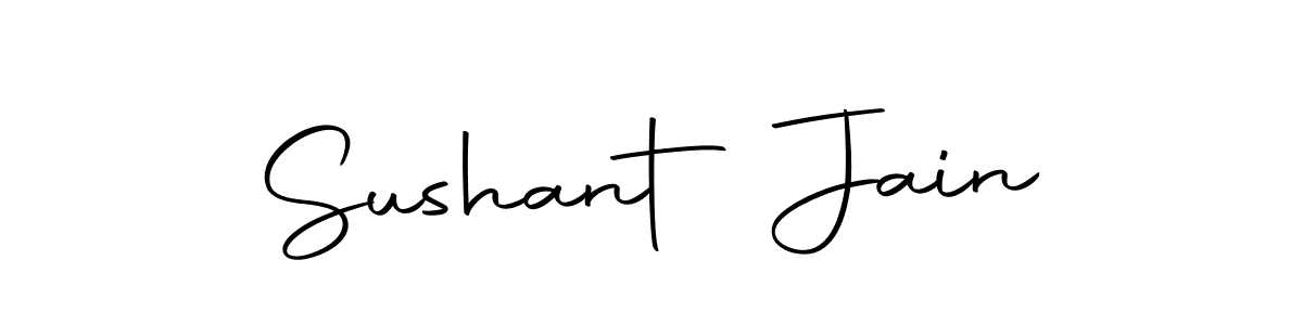 Use a signature maker to create a handwritten signature online. With this signature software, you can design (Autography-DOLnW) your own signature for name Sushant Jain. Sushant Jain signature style 10 images and pictures png