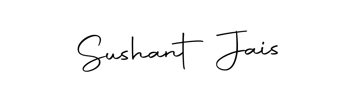 This is the best signature style for the Sushant Jais name. Also you like these signature font (Autography-DOLnW). Mix name signature. Sushant Jais signature style 10 images and pictures png