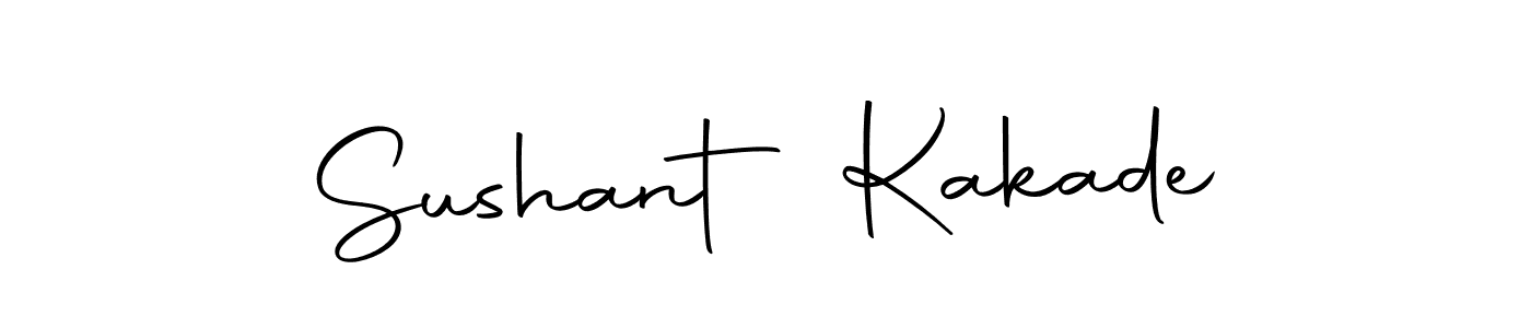 Design your own signature with our free online signature maker. With this signature software, you can create a handwritten (Autography-DOLnW) signature for name Sushant Kakade. Sushant Kakade signature style 10 images and pictures png
