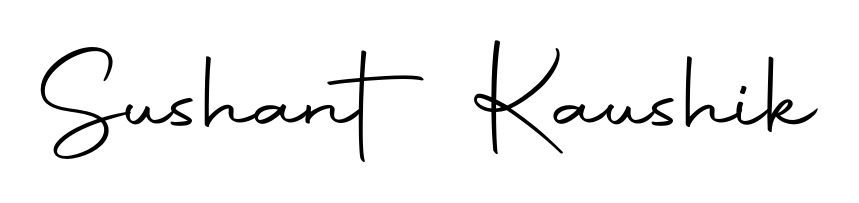 Try this chic Sushant Kaushik handwritten sign style. Using Autography-DOLnW font elements, it gives your name a sleek, memorable identity. Sushant Kaushik signature style 10 images and pictures png